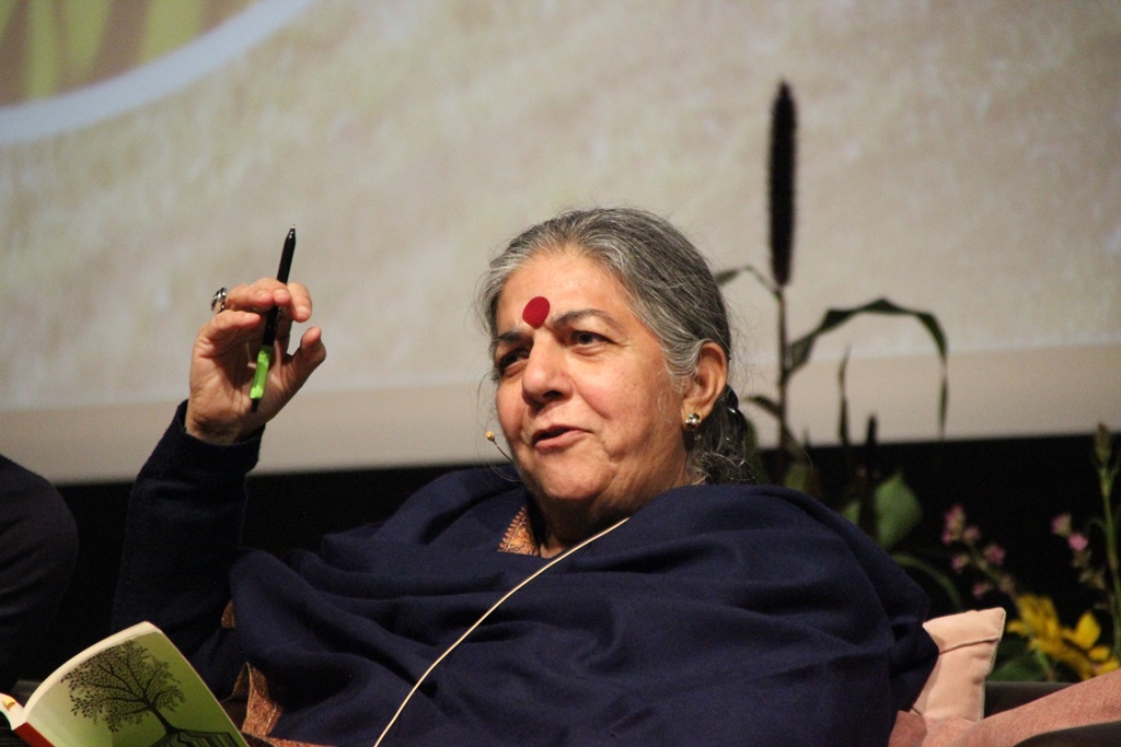 Mit Vandana Shiva die Schöpfung bewahren